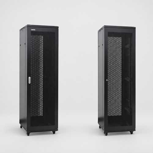 42U Floor-Standing Network Cabinet — studio-restyled supplier reference image
