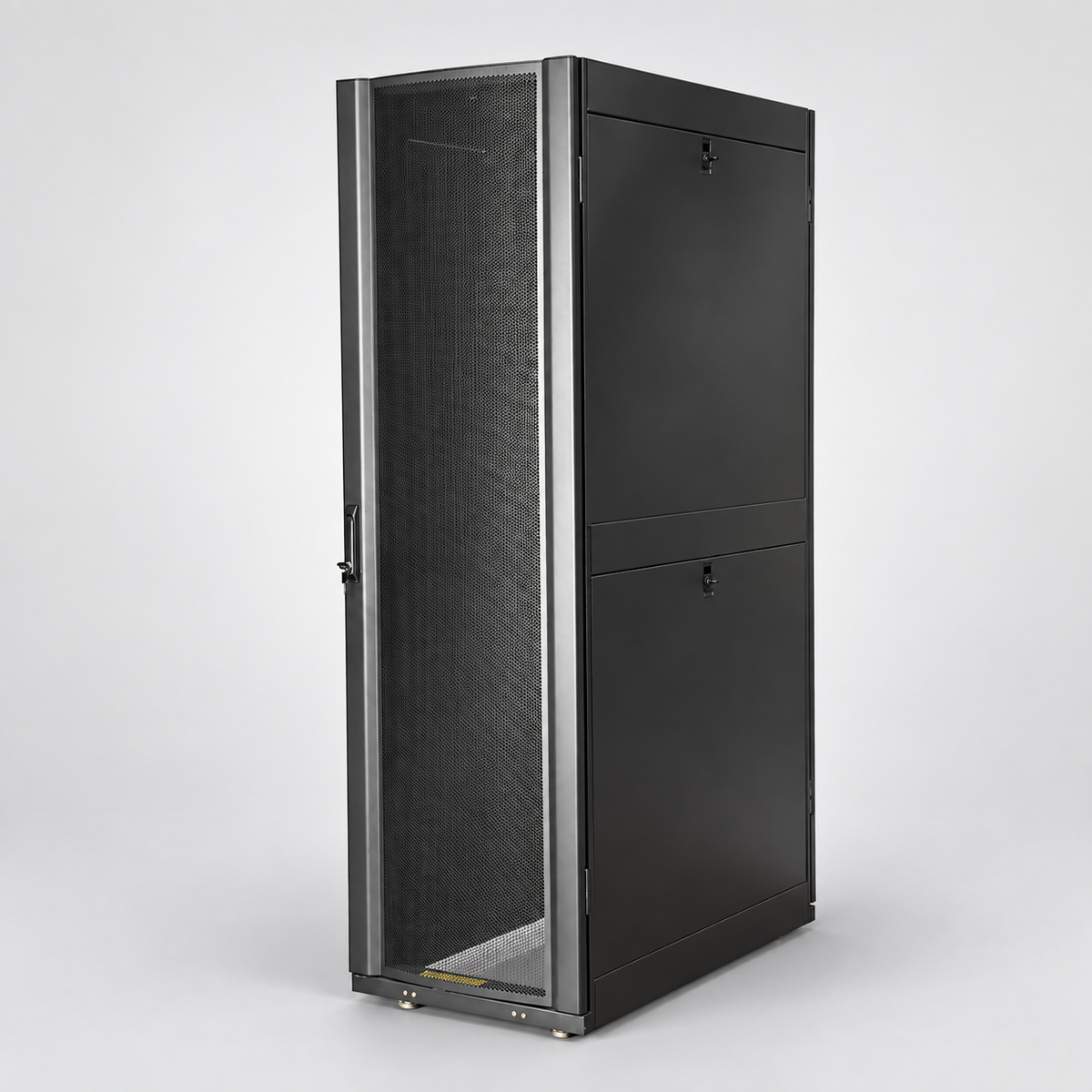 42U Server Cabinet with Adjustable Rails — studio-restyled supplier reference image