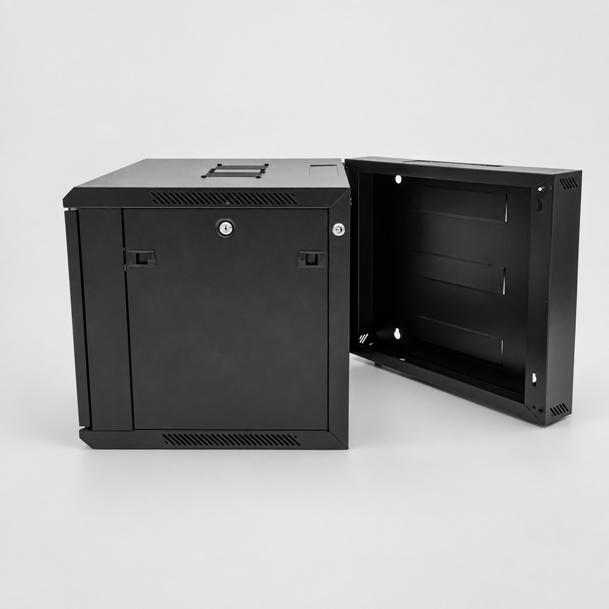 KICO 9U 19-Inch Wall-Mount Network Cabinet — studio-restyled supplier reference image